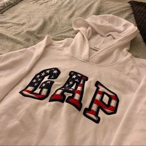 White Gap Hoodie